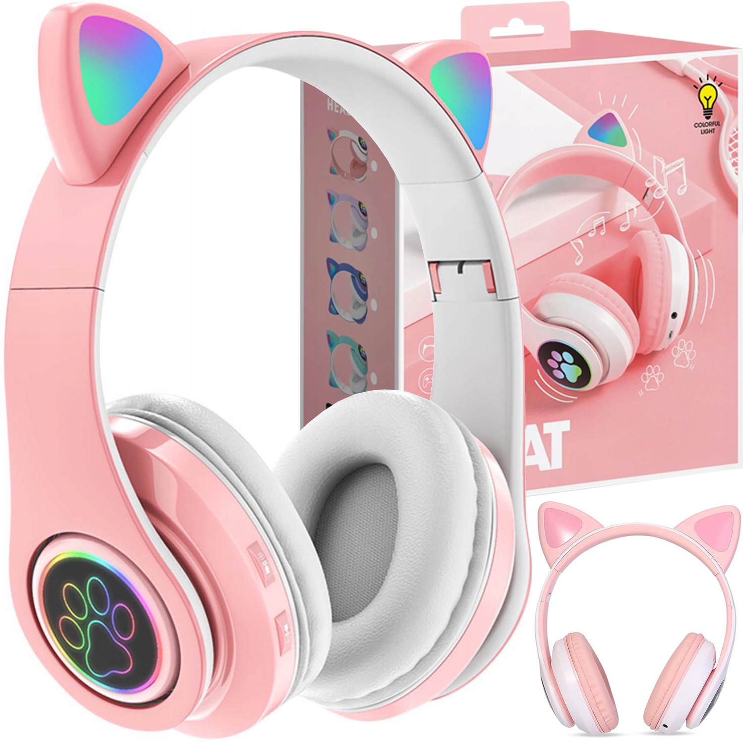 Cat Ear M2 bezdrôtové slúchadlá do uší + MICRO USB NABÍJACÍ KÁBEL 0,5M